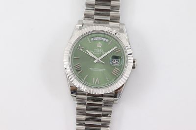 Swiss ROLEX Day-date 2836 Automatic Movement 40MM Green Watch